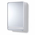 Wall-mounted mirrored cabinet with storage - 40 x 30 x 10cm