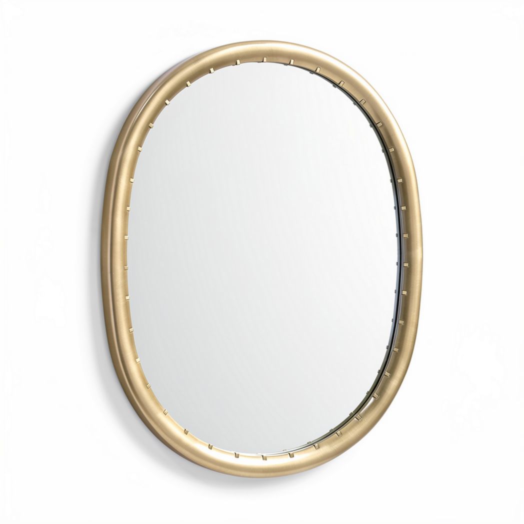 Round mirror with LED lighting - 60 x 60 x 5cm