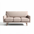 Fabric three-seater sofa for living room use - 180 x 90 x 80cm