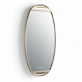 Oval wall mirror with LED lighting - 60 x 25 x 3cm