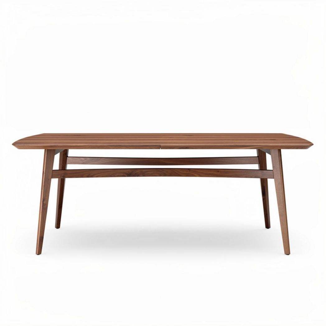 Walnut dining table with modern design for home use - 180 x 90 x 75cm